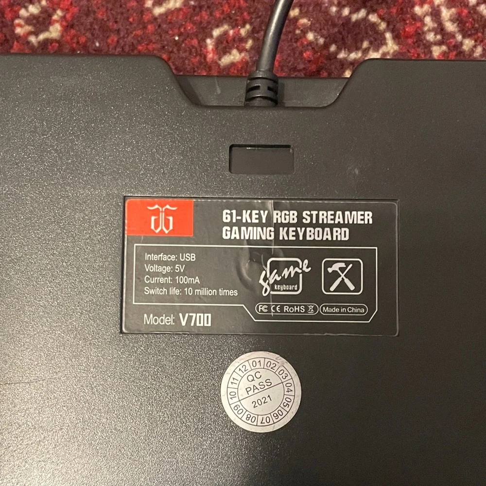 Logitech pro x60 (60 percent keyboard)